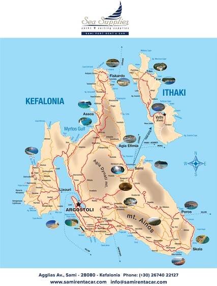 Sami Port Rent a Car | Road Trips and Excursions in Kefalonia and Ithaca, Greece