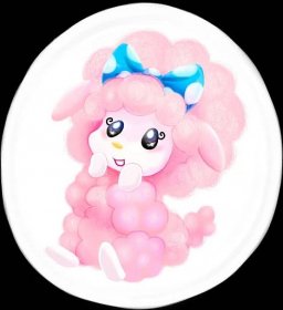 Cinnamoroll Pink Fluffy Character PNG