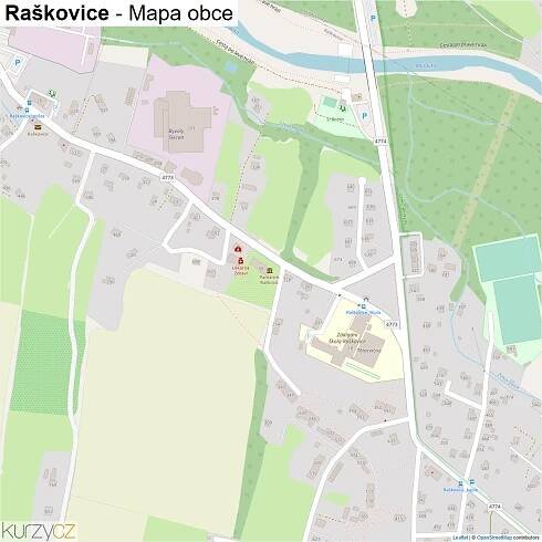 Raškovice - mapy | Kurzy.cz