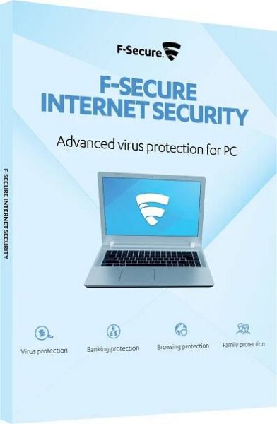 F-Secure INTERNET SECURITY pro 3 zařízení na 1 rok BOX