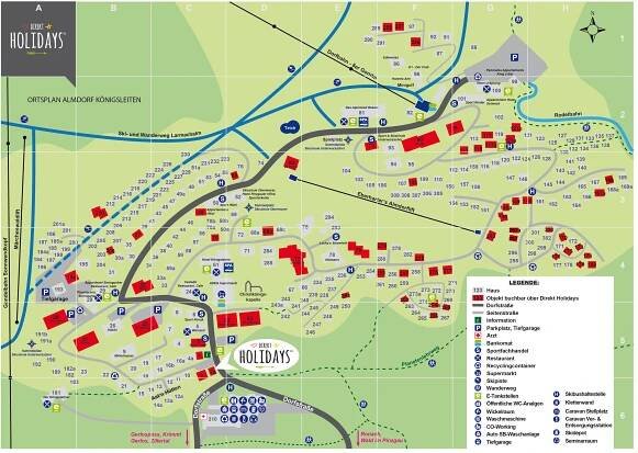 Ortsplan Königsleiten