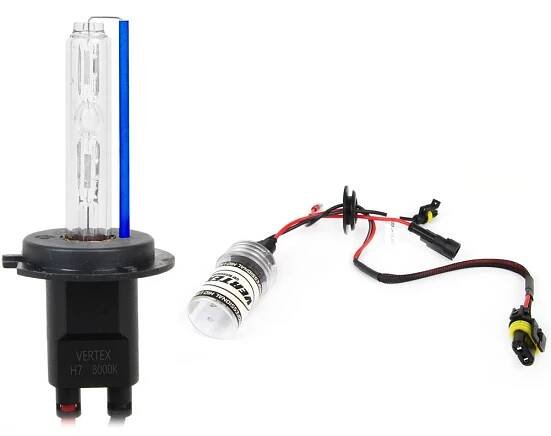 Xenonová výbojka H7 8000K pro přestavbové HID sady