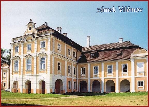 Klášter (Vilémov) * zámek, nádvoří * Havlíčkův Brod * B051 | Aukro