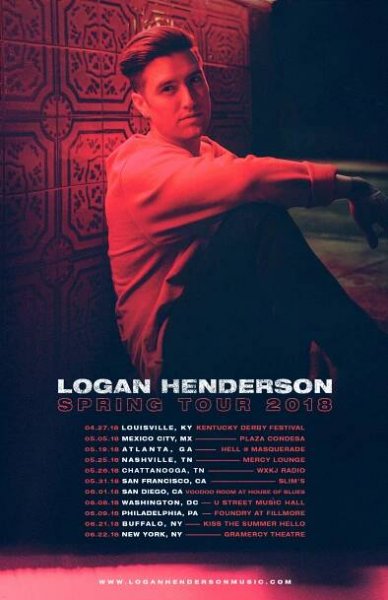 Logan Henderson Shares Spring Tour 2018 Dates
