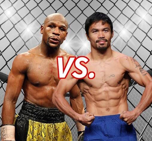 TKO! Floyd Mayweather Jr (37) vs. Manny Pacquiao (36)