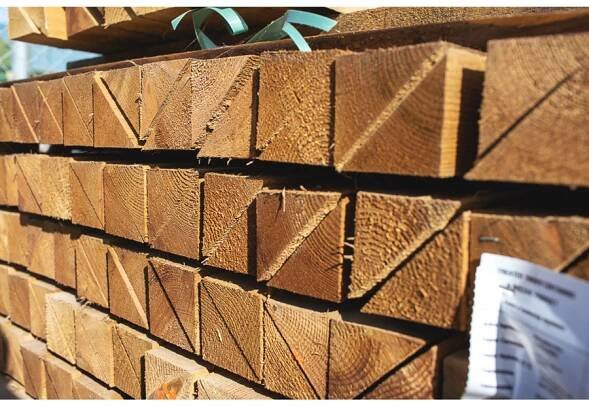 75mm Treated Arris Rail, 3m - UC3