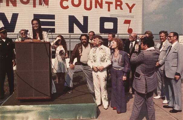 Editorial use only. No book cover usage.
Mandatory Credit: Photo by Paramount/Kobal/Shutterstock (5883893u)
Henry Gibson, Ronee Blakley
Nashville - 1975
Director: Robert Altman
Paramount
USA
Scene Still