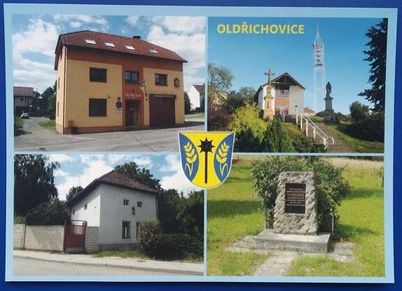 Oldřichovice, Zlín  - Pohlednice místopis