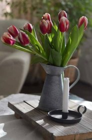 Řezané tulipány ve váze