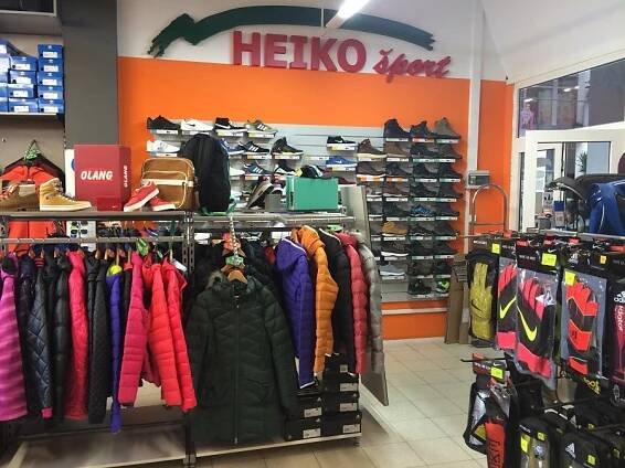 HEIKO šport - Obchodné centrum klinec