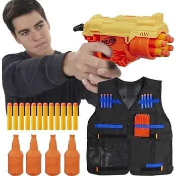 Nerf Alpha Strike - Cobra RC-6 + sada terčů E7857 + vesta - Supr Hračky
