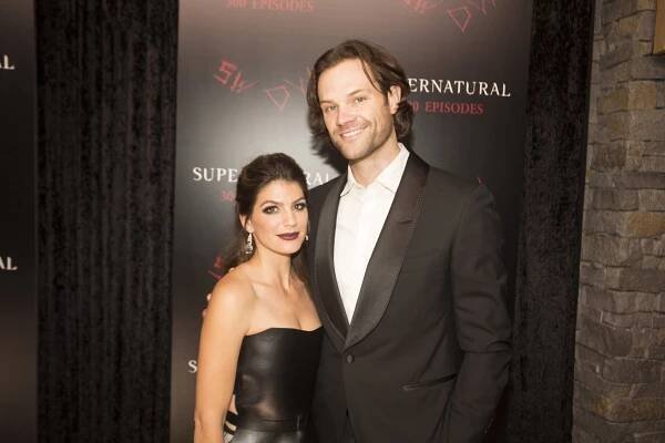 Genevieve Cortese and Jared Padalecki 