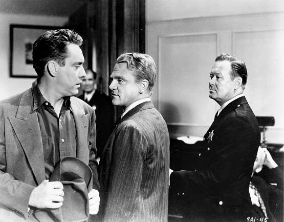 Bílý žár - Z filmu - Edmond O'Brien, James Cagney