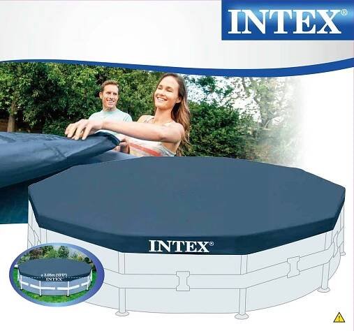 Krycí plachta na bazén INTEX Frame o průměru 3,05m | BazenyShop.cz