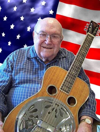 Robert “Tut” Taylor who is known as “Tut Taylor the flat-picking Dobro man”. He came from a musical family. Tut began playing mandolin when he was twelve. He later acquired a six string National-Dobro lap steel and started playing it with a flat pick. Then he heard the sound of the Dobro being played by Brother Oswald. He found one and learned to play it with his flat pick. In 1970 he moved his family to Nashville. Along with George Gruhn and Randy Wood they opened GTR, a music store and repair shop. Tut is a songwriter, a vintage instrument collector and dealer, a craftsman, an instrument designer, an album producer, an artist, a sign painter, an author and a Grammy winner. Tut has received many awards including one from the Governor of Tennessee in 1976 for “Tennessee Ambassador of Goodwill”. He has been a friend, mentor and personal booster to many young and upcoming musicians.