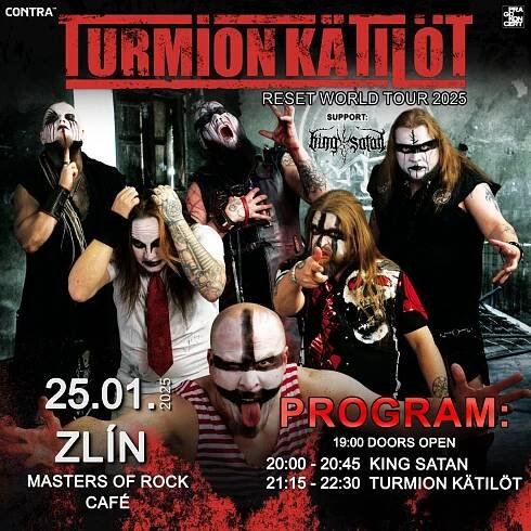 Koncertní rok 2025 startuje už tuto sobotu ve ZLÍNĚ, Masters of Rock Café! Přijíždí | Masters of Rock