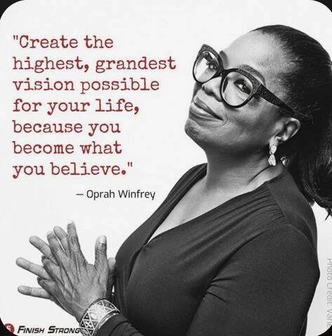 #oprah # Winfrey's #advice to all #who #believe #within #your #self #creative #the #highest and #grandest 