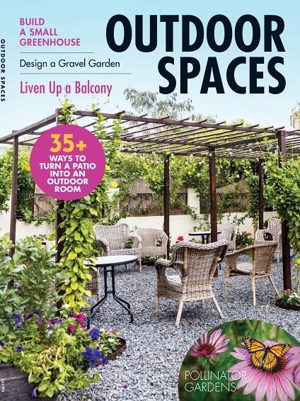 Outdoor Spaces - 35+ Ways to Turn A Patio Into An Outdoor Room, Build A Small Greenhouse, Design A Gravel Garden, Liven Up A Balcony, Succulents, Water Features, Fire Pit, Backyard Oases, Light & More