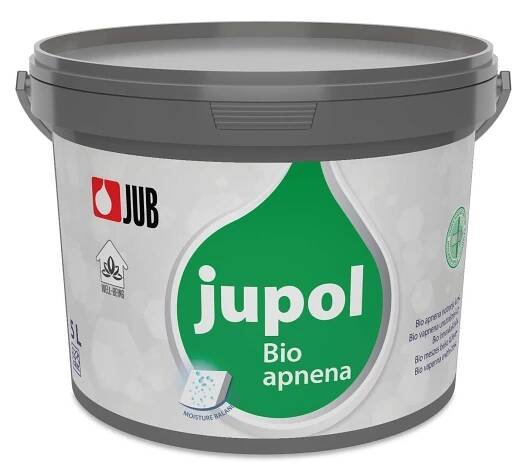 JUB JUPOL Bio bílá vápenná interiérová malířská barva na zeď