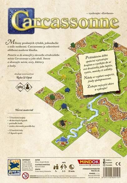 Carcassonne - základní hra | Agátin svět
