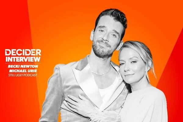 Michael Urie and Becki Newton say filming their 'Ugly Betty' rewatch podcast has made them realize how 