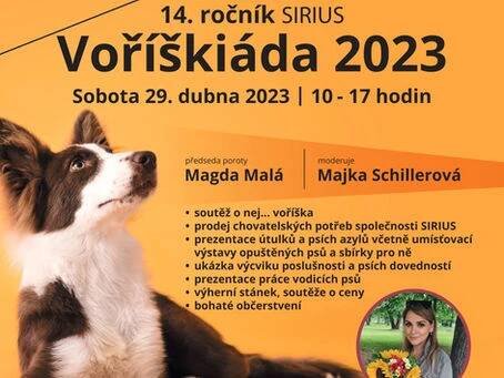 Přihlášky na 14. ročník hradecké SIRIUS VOŘÍŠKIÁDY
