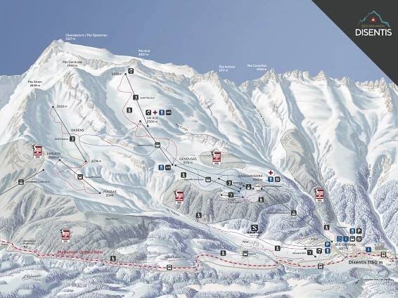 Disentis Průvodce po středisku, mapa lokací & Disentis ubytovaní