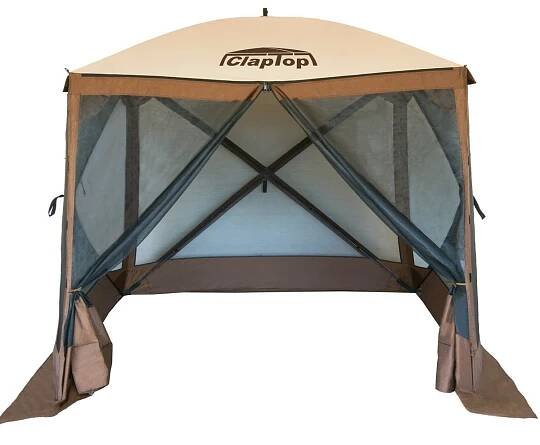 Rychloskládací stanový altán na kemping ClapTop 400, 244 x 210 cm nakoupit u OBI