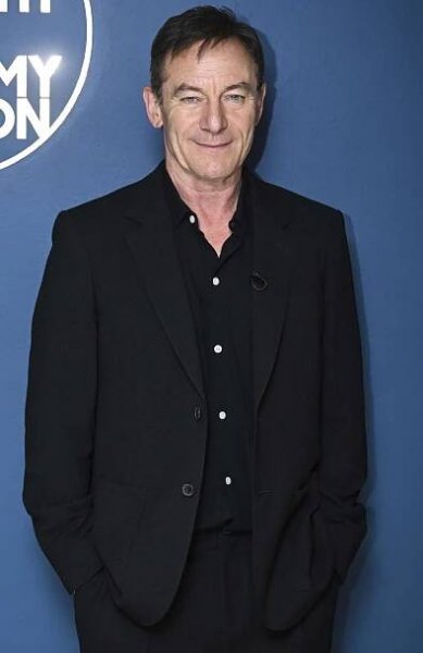 Jason Isaacs poses backstage on The Tonight Show Starring Jimmy Fallon