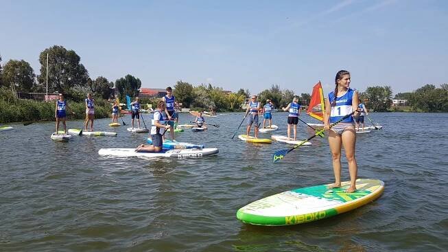 Lukinův memoriál - hobby závod pod Pálavou Kiboko Boards - prodej a půjčování nafukovacích paddleboardů