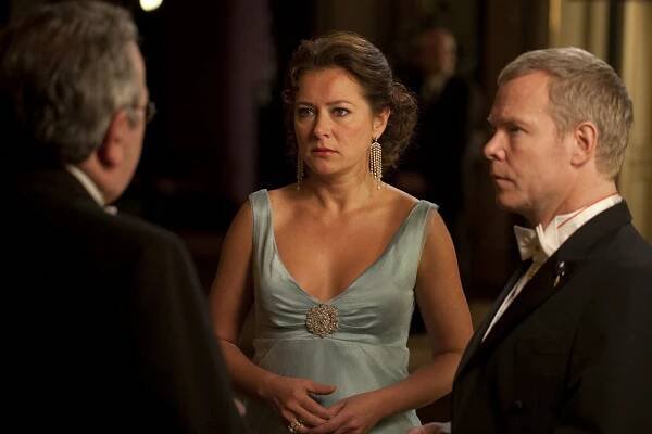 Vláda - Státní návštěva - Z filmu - Sidse Babett Knudsen, Morten Kirkskov
