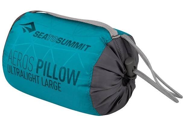 Cestovní polštářek Sea To Summit Aeros Ultralight Pillow Large - aqua