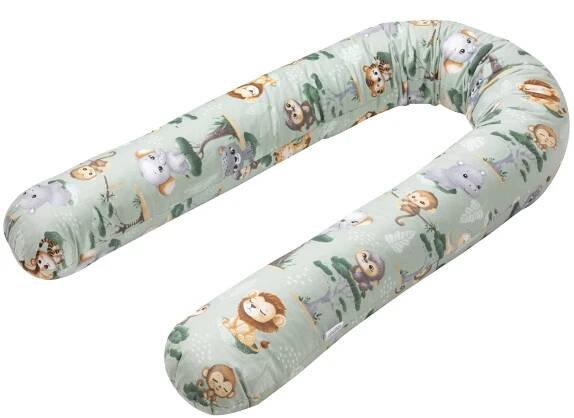 Tropical Animals Mantinel do postýlky - válec 180 cm