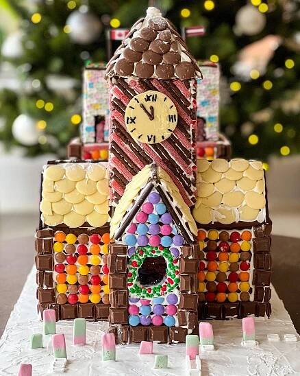 Gingerbread church