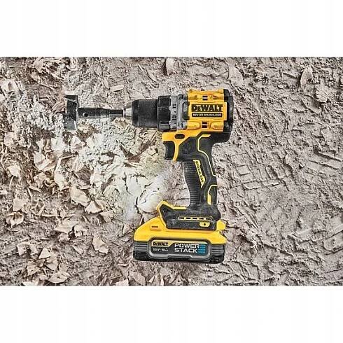 DeWalt DCD800H2T aku bezuhlíková vrtačka 18V/2*5Ah PowerStack, 90Nm, kufr T Druh motoru bezkartáčový motor