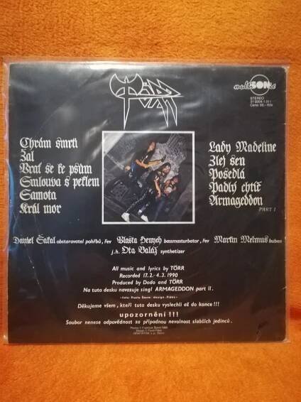 LP TORR – ARMAGEDDON - Cýra Records