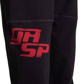 Gasp VINTAGE SWEATPANTS BLACK/RED – pánské sportovní fitness tepláky Gasp černo-červené
