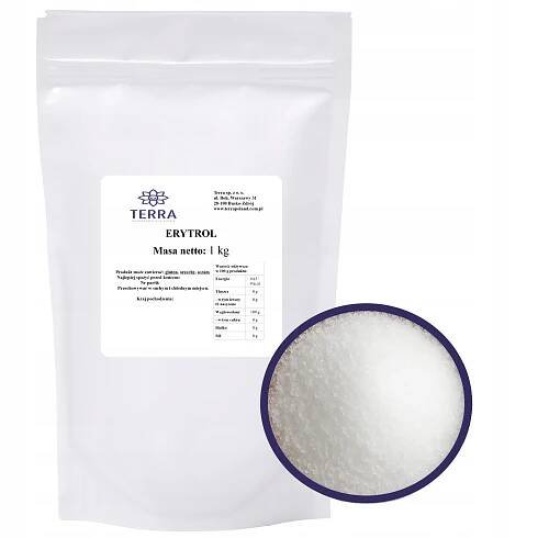 ERYTROL 1 kg (1000 g) přírodní sladidlo, náhrada cukru ERYTRYTOL