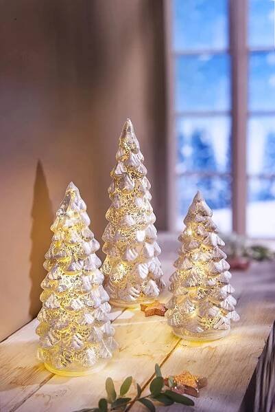 LED jedle "Winter Shine" sada 3ks