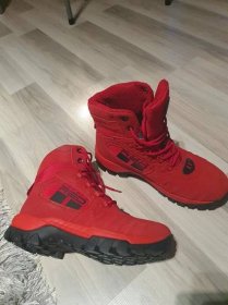 Boty double red unisex - Oblečení, obuv a doplňky