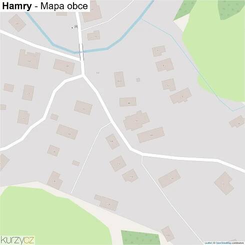 Hamry - mapy | Kurzy.cz