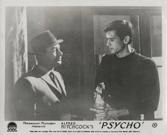 Martin Balsam, John Gavin - Psycho - Fotosky