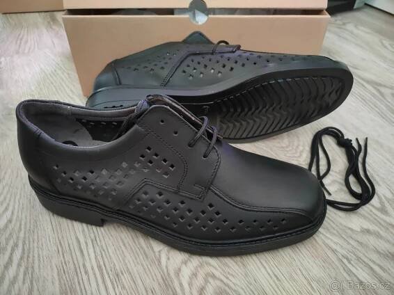 Kožené polobotky značky Prabos