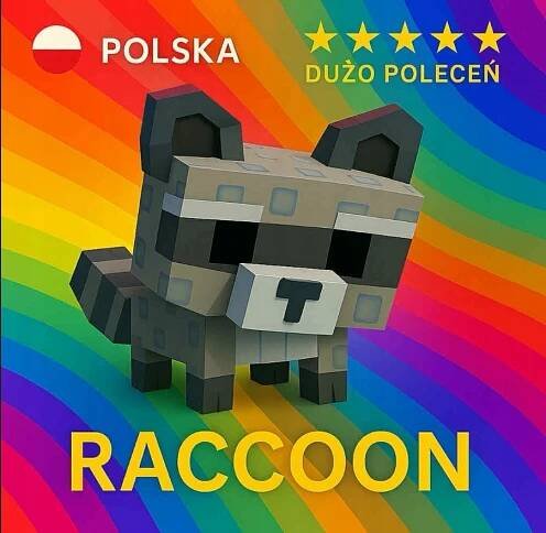 !! Nejlevnější !! Raccoon | Pet | Grow A Garden Roblox + DÁREK