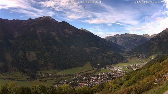 Obervellach / Gatternighof - Blick nach Südwesten