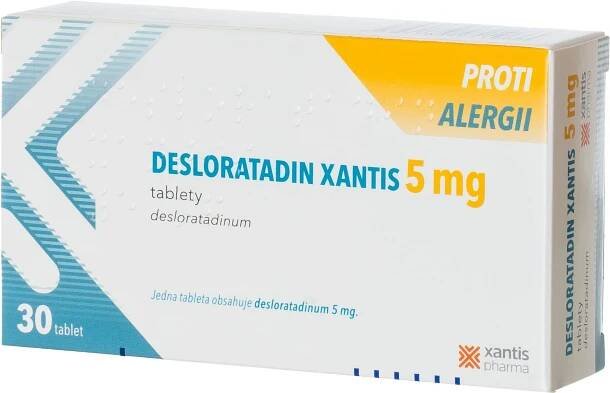 Desloratadin Xantis 5 mg 30 tablet