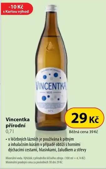 Dr. Max Vincentka přírodní 0,7 l. nabídka