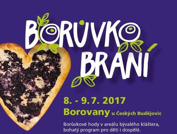 Borůvkobraní v nedalekých Borovanech