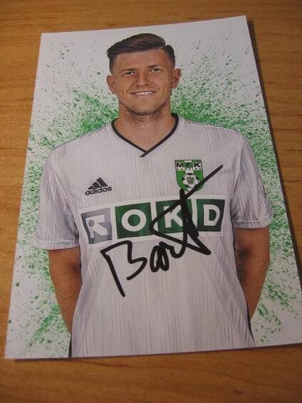 ++++ Lukáš Bartošák - MFK Karviná - orig. autogram