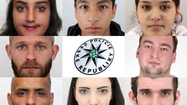 Znáte tyto tváře? Policie pátrá po mužích i ženách z Chomutovska